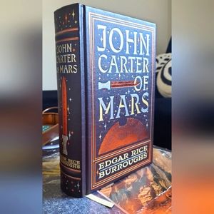 ~JOHN CARTER OF MARS~Leather-bound Hardback